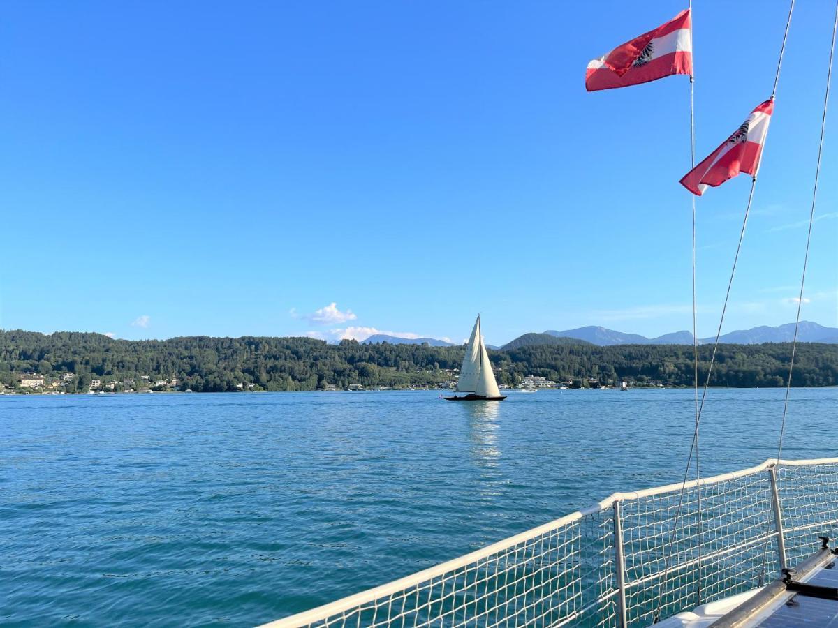 Ferienwohnung Schellander Privatstrand Velden am Woerthersee Exterior photo