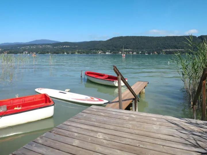 Ferienwohnung Schellander Privatstrand Velden am Woerthersee Exterior photo